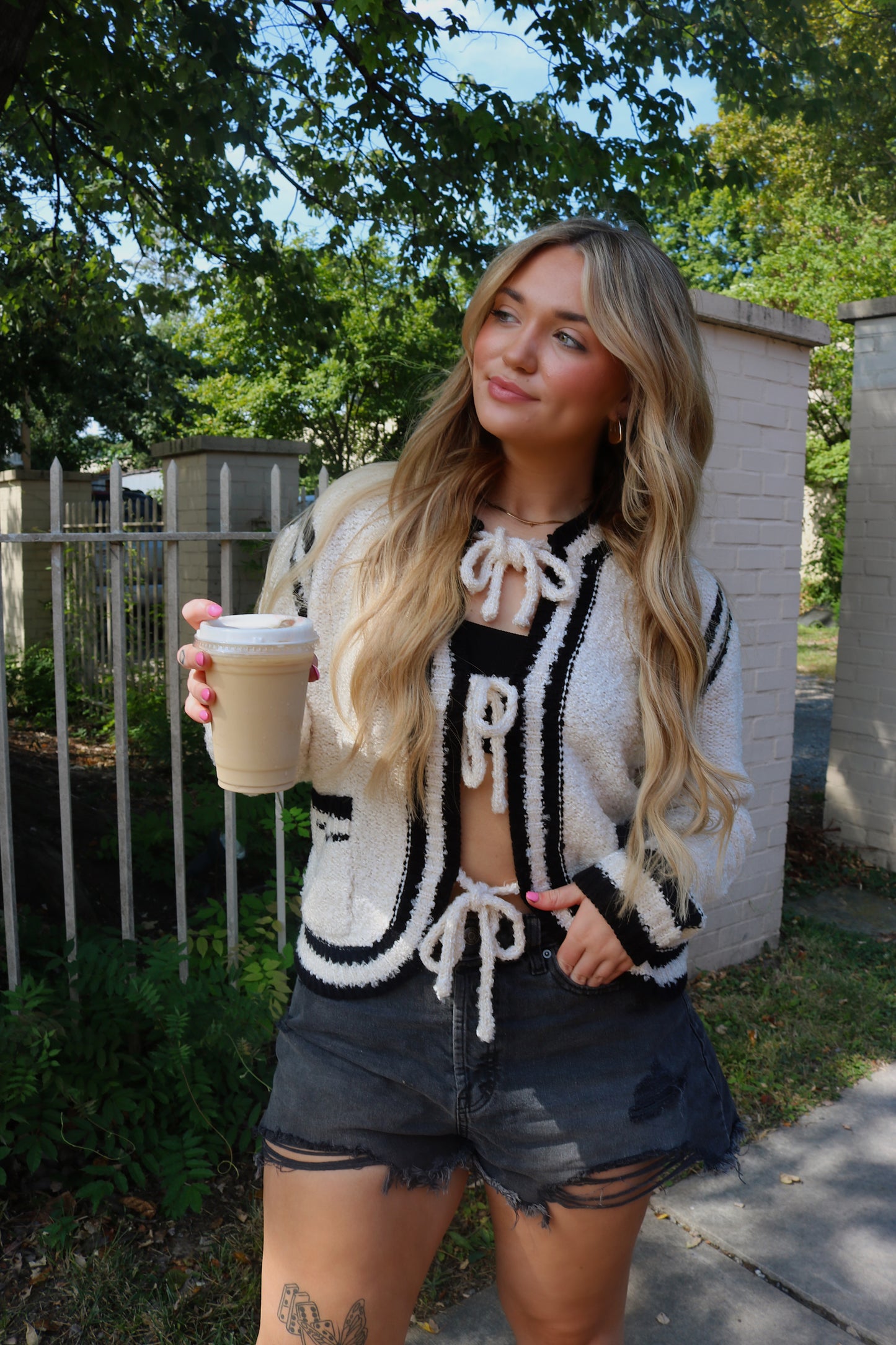 Varsity Knit Cardigan