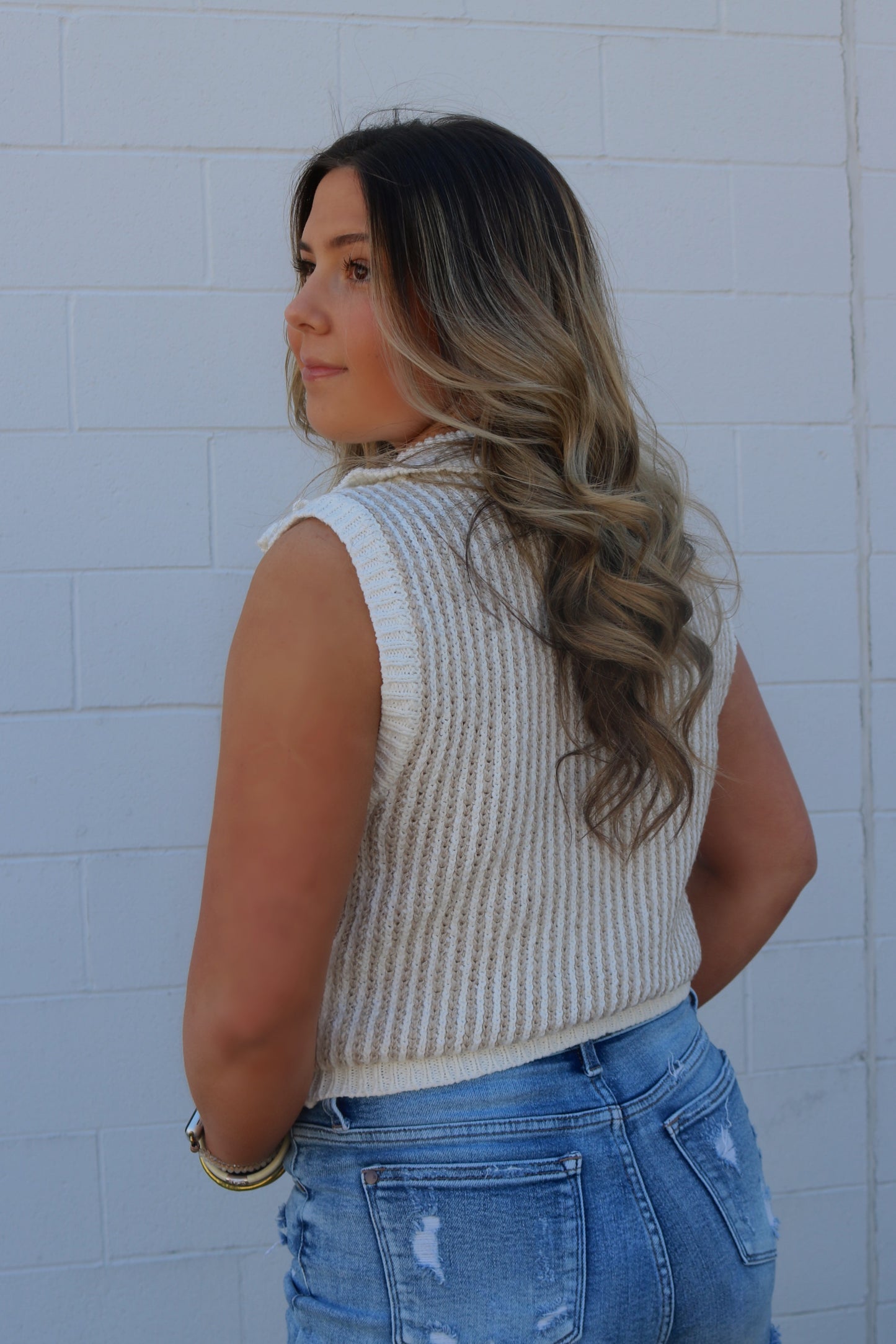 Reese Quarter Zip Vest