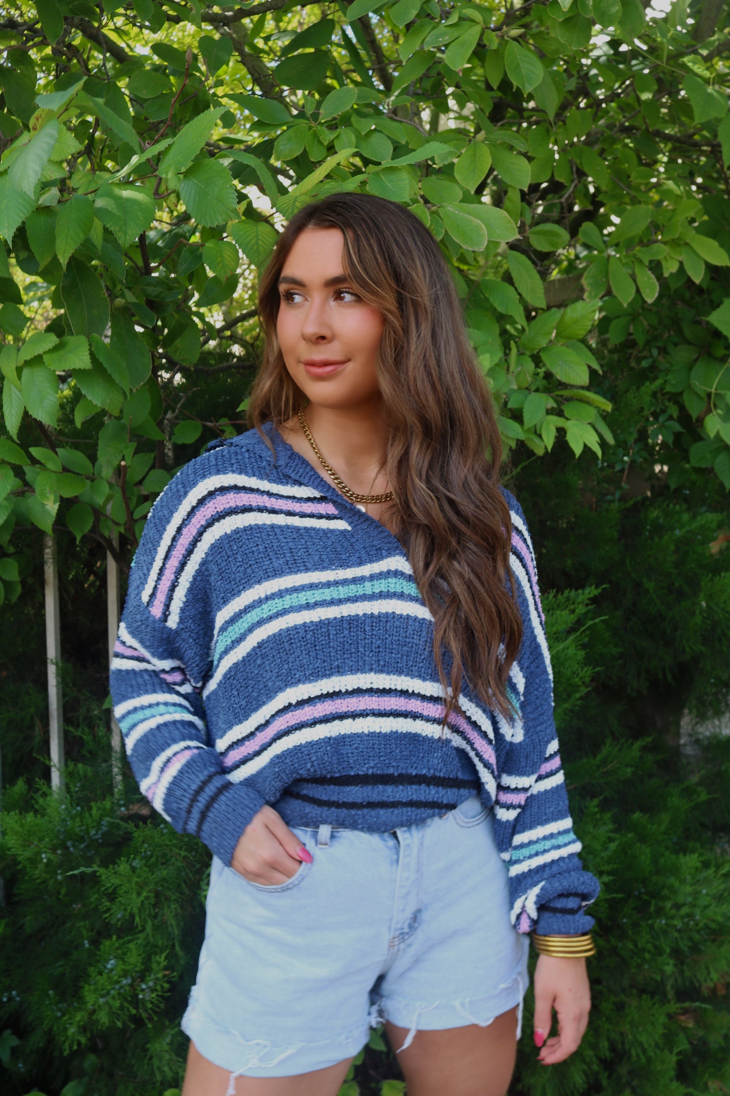 Terri Striped Sweater