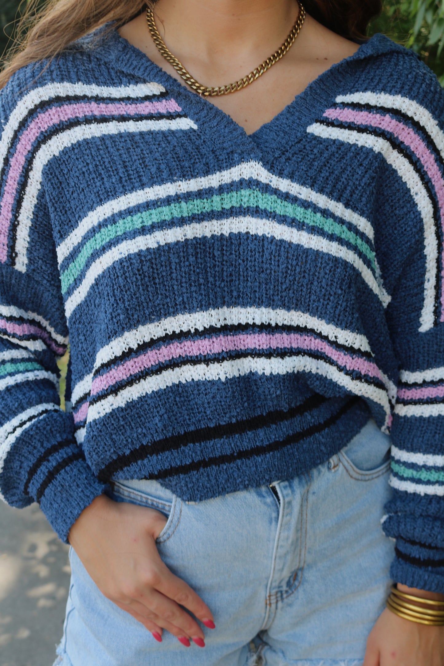 Terri Striped Sweater
