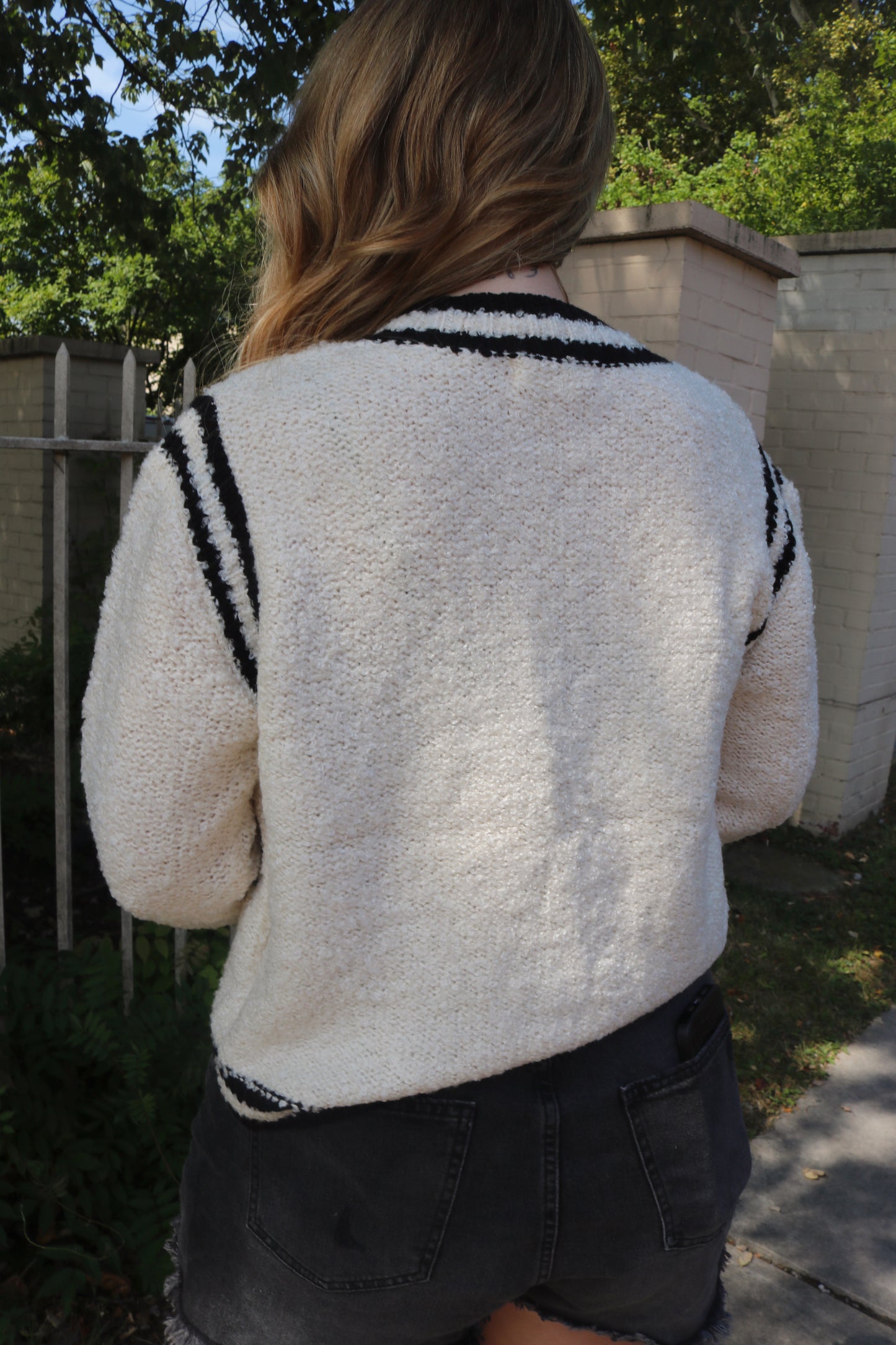 Varsity Knit Cardigan